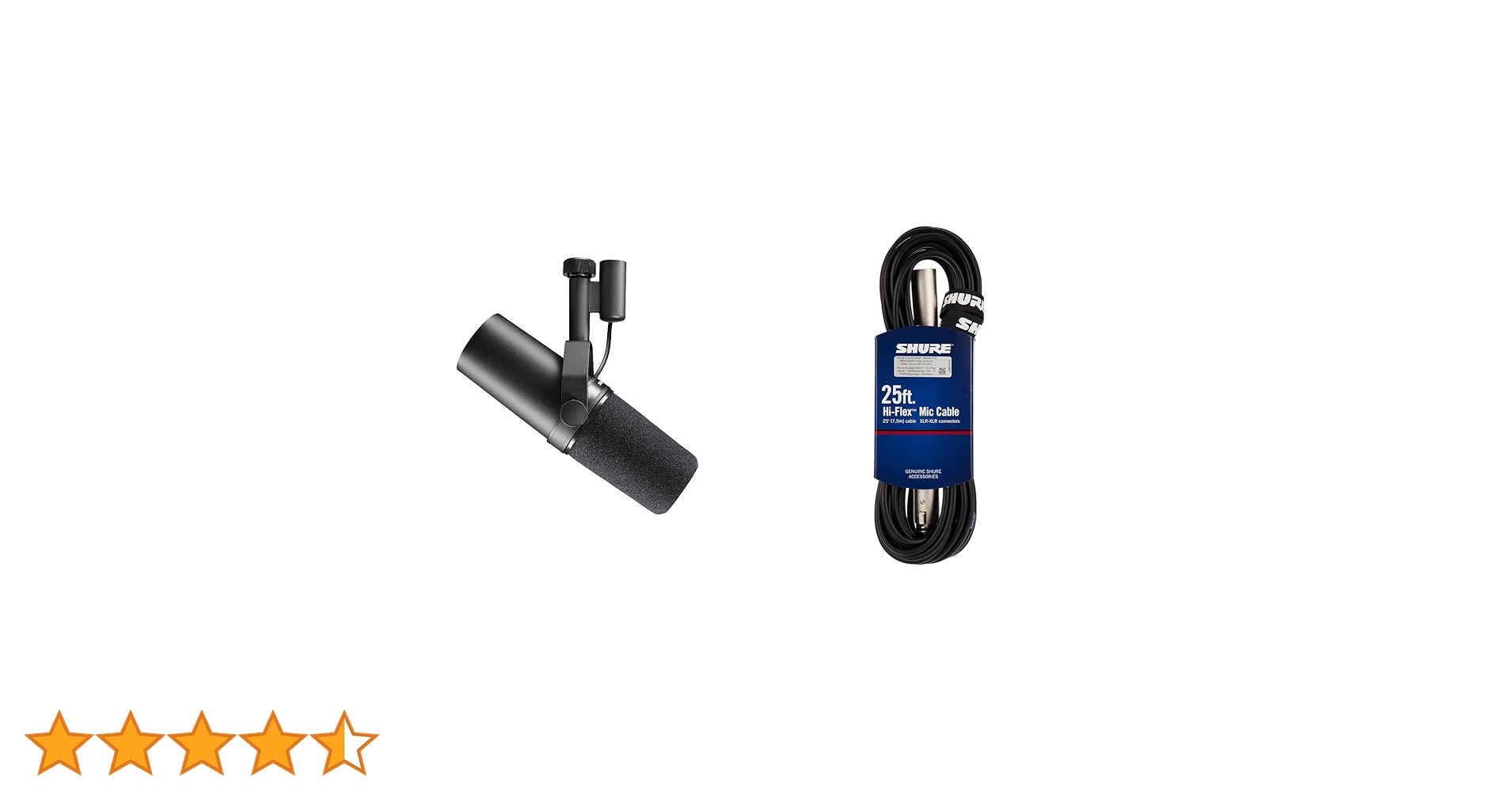 Amazon.co.jp: 【SHURE 配信/録音セット】 SM7B 単一指向性